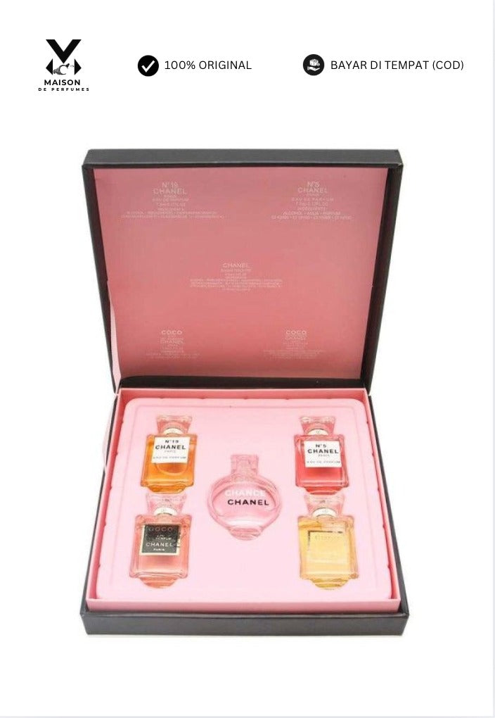 Chanel paris 5x30ML gift set for her