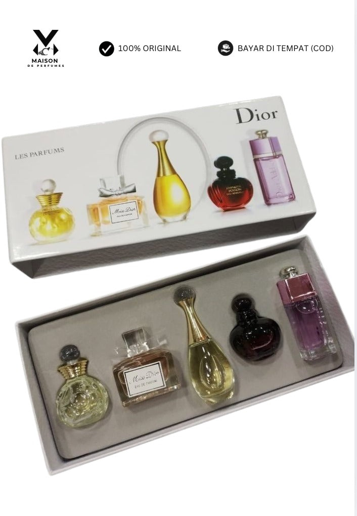 Dior Miniature Perfumes Collection Set Of 5 For Women