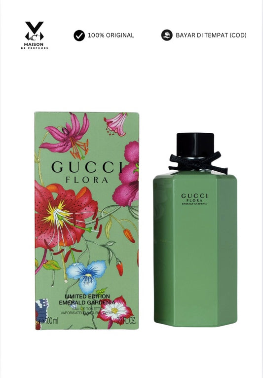 GUCCI FLORA LIMITED EDITION EMERALD GARDENIA 100ml